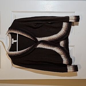 Charter Club Brown Cardigan Size M
